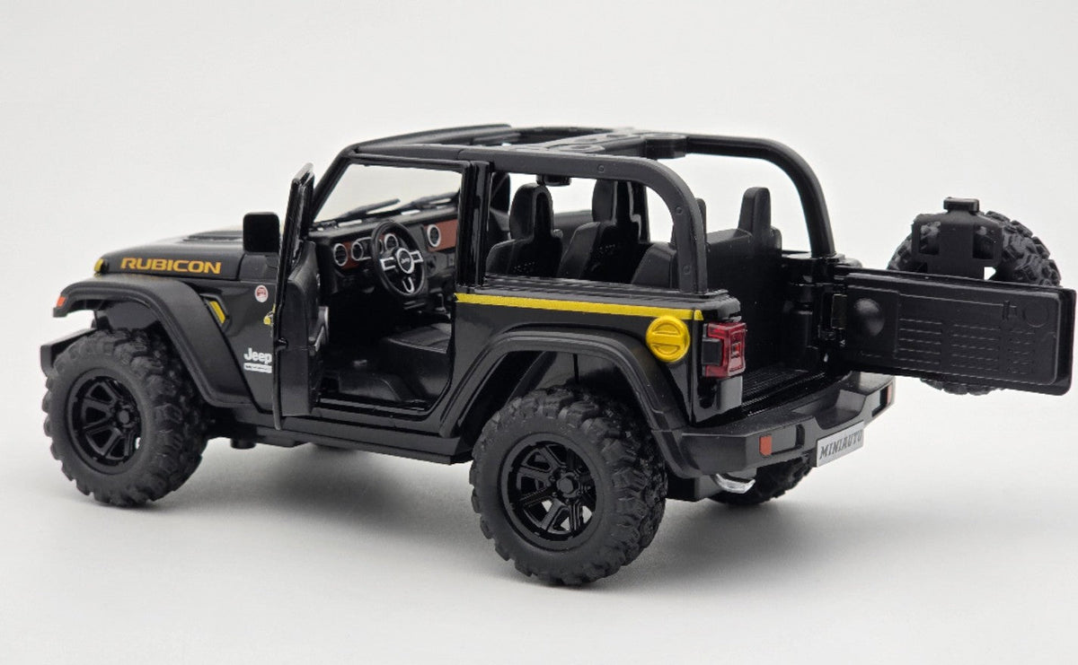 Jeep Wrangler Rubicon 1:24  diecast scale model car