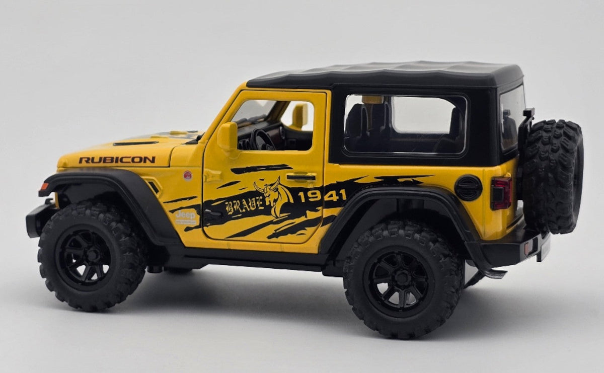 Jeep Wrangler Rubicon 1:24  diecast scale model car