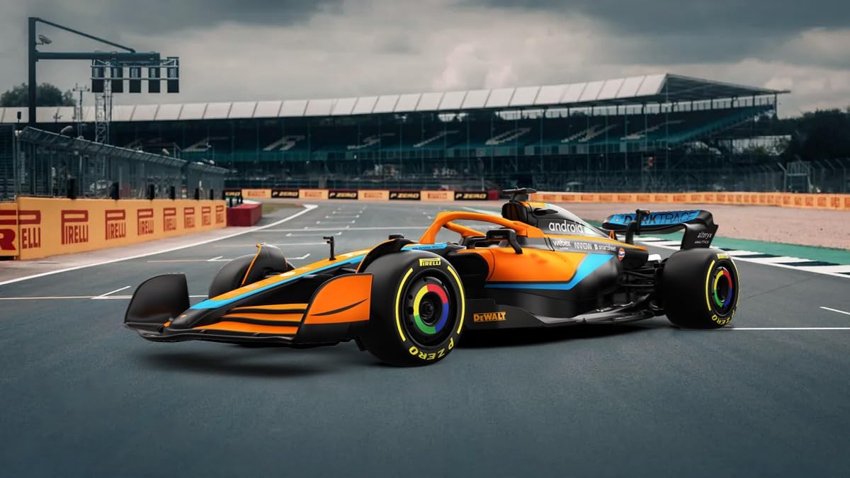 Rastar Authentic Licensed Mclaren F1 Mcl36 RC Car - Detailed Design, 2.4GHz Control | Color :  1:18 Mclaren F1 Mcl36