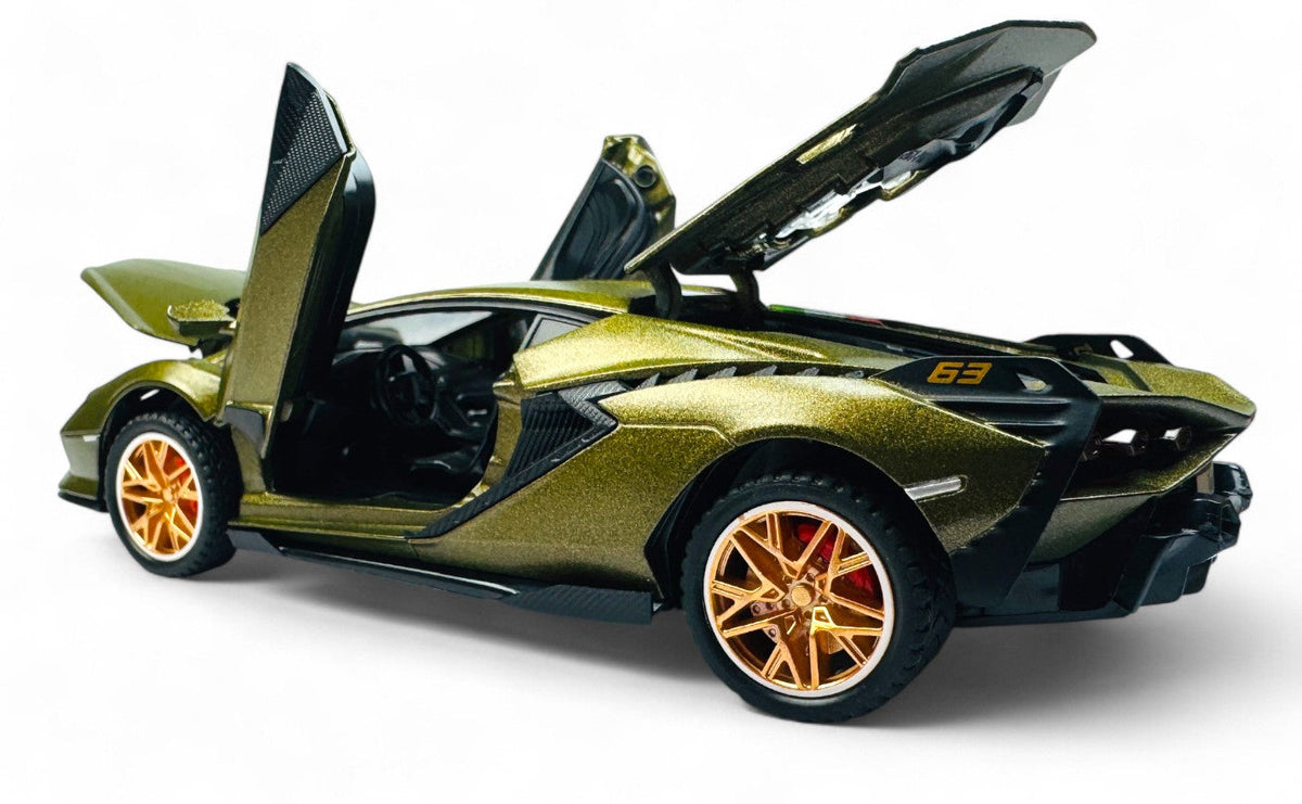 Lamborghini Sian 1:24 diecast scale model car collectible | Assorted Colors