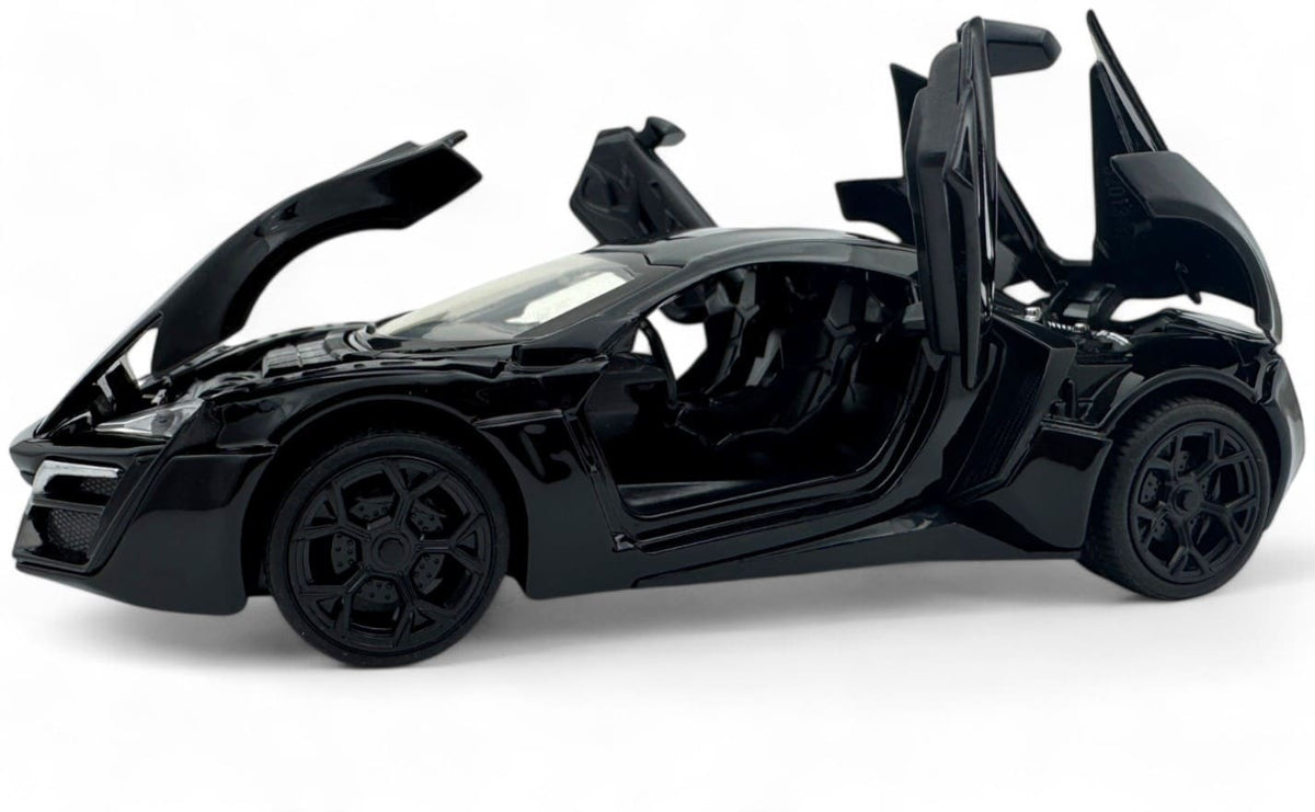 W Motors Lykan HyperSport 1:24  diecast scale model car collectible - Assorted Color
