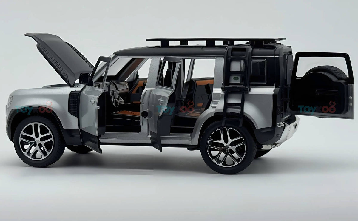 Land Rover Defender 110 1:18 diecast Scale Model car - Big Size