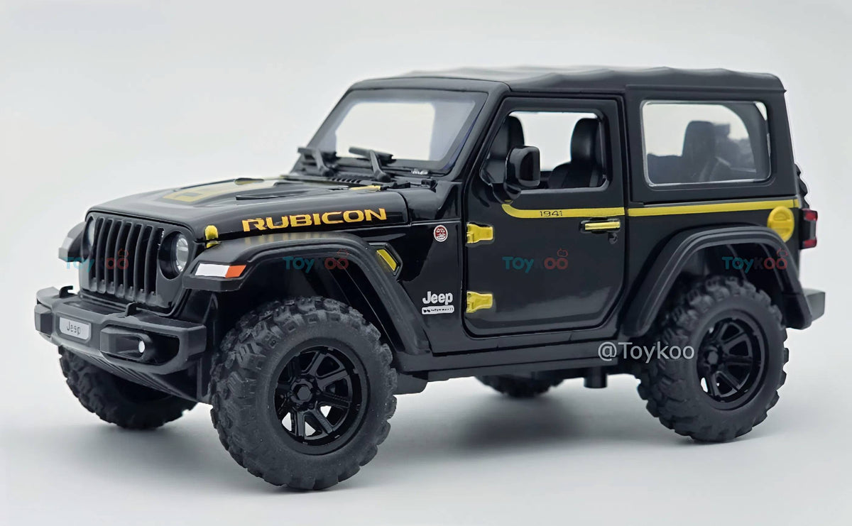 Jeep Wrangler Rubicon 1:24  diecast scale model car