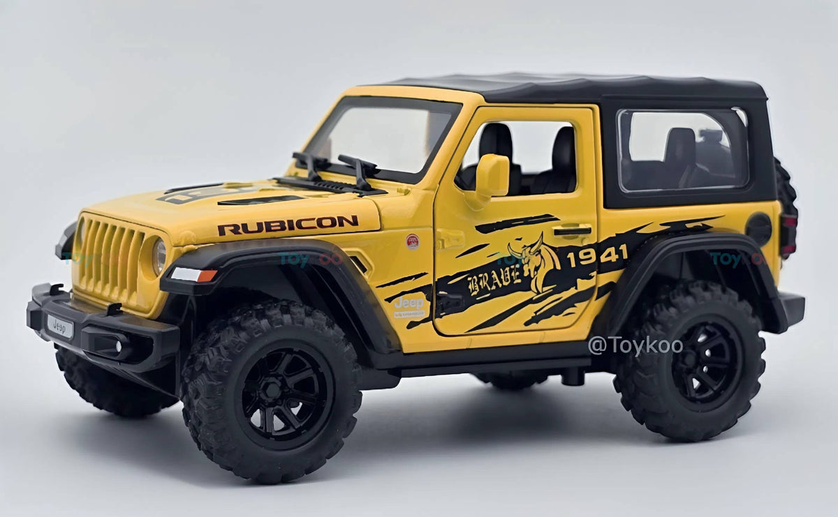 Jeep Wrangler Rubicon 1:24  diecast scale model car